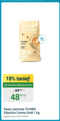 Kawa ziarnista Tchibo Eduscho Crema Gold promocja w ERLI
