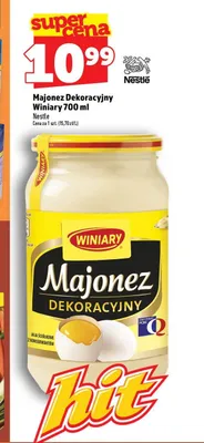 Majonez Dekoracyjny Winiary promocja w TOPAZ