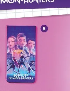 Zakładka magnetyczna do książki Netflix K-Pop Demon Hunters promocja w Biedronka