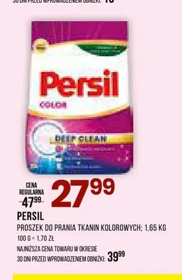 Proszek do prania tkanin kolorowych Persil promocja w Drogerie Natura