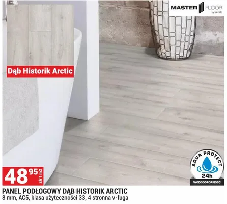 Panel podłogowy Dąb Historik Arctic promocja w Merkury Market