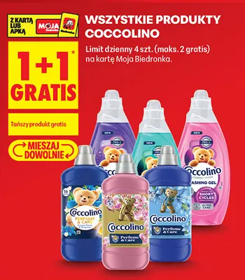 Produkty Coccolino promocja w Biedronka