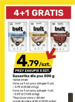 Saszetka dla psa Bult promocja w Bricomarche