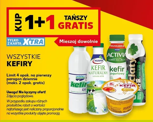 Kefir Krasnystaw promocja w Kaufland