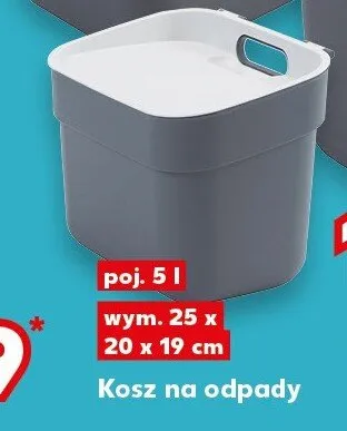 Kosz na odpady poj. 5 l promocja w Kaufland