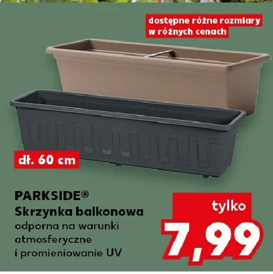 Skrzynka balkonowa  promocja w Kaufland