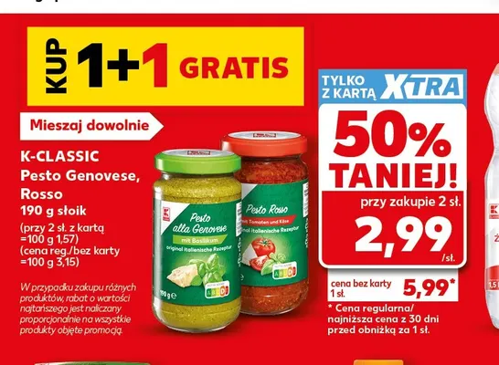 Pesto Genovese K-Classic promocja w Kaufland