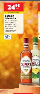 Wódka smakowa Soplica pigwowa promocja w Stokrotka