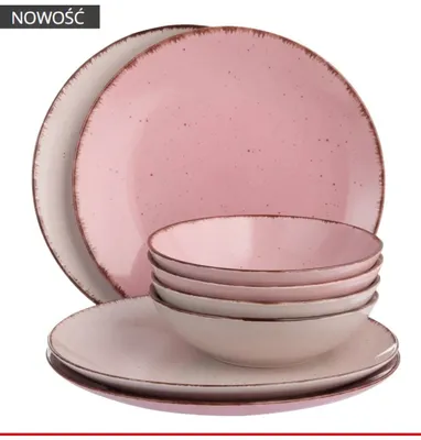 Zestaw naczyń "Nature Look" promocja w KiK