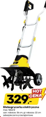 Glebogryzarka elektryczna promocja w Bricomarche