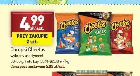 Chrupki Cheetos Balls promocja w Avita