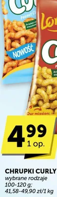 Chrupki Curly promocja w Euro Sklep