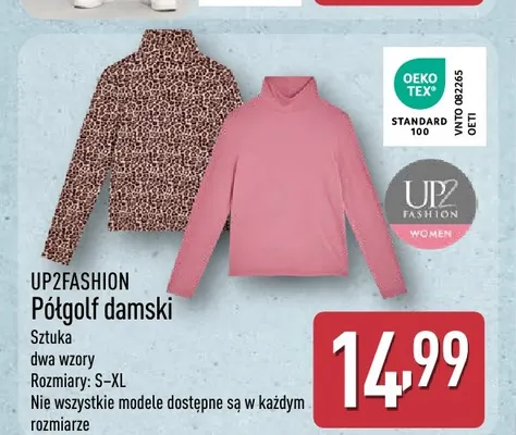 Półgolf damski UP2FASHION promocja w Aldi