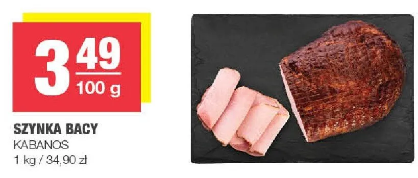 Szynka bacy promocja w SPAR