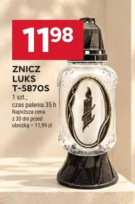 Znicz Luks T-587OS promocja w Stokrotka