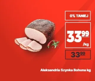 Szynka Bohuna Aleksandria promocja w API Market