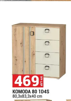 Komoda 80 1D4S Camari promocja w Merkury Market