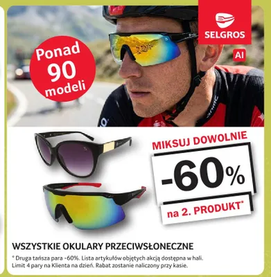 Okulary przeciwsłoneczne promocja w Selgros
