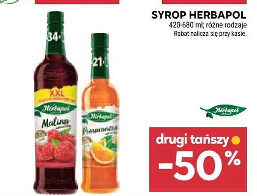 Syrop Herbapol promocja w Stokrotka