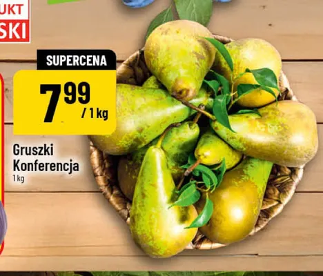 Gruszki Konferencja promocja w POLOmarket