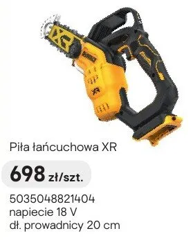 Piła łańcuchowa XR promocja w Castorama
