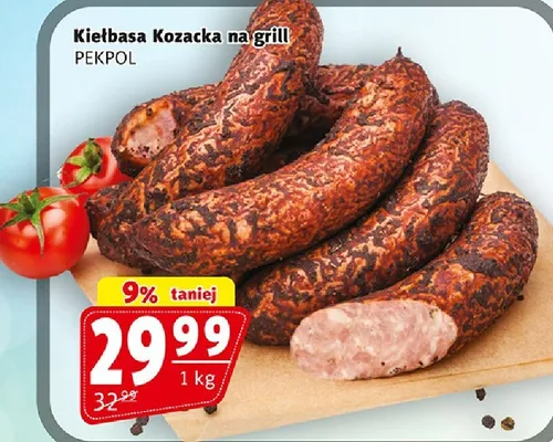 Kiełbasa Kozacka na grill Pekpol promocja w Prim Market