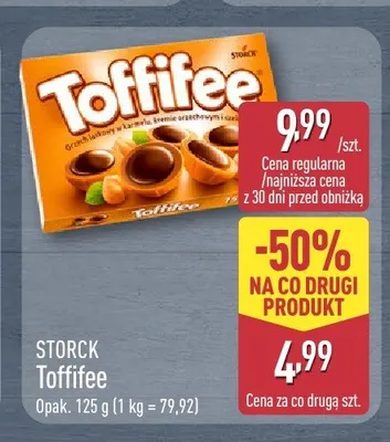 Czekoladki Storck Toffifee promocja w Aldi