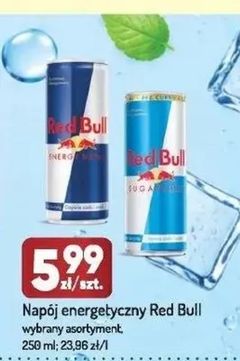 Napój energetyczny Red Bull promocja w Avita