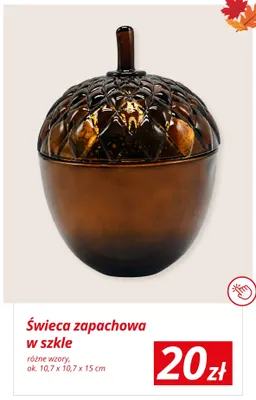 Świeca zapachowa w szkle promocja w KiK