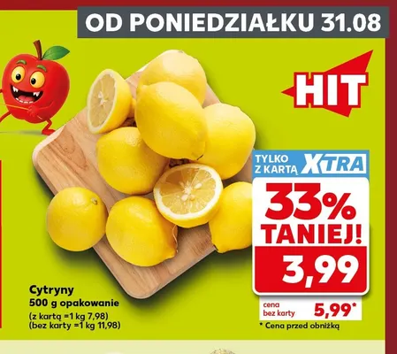 Cytryny promocja w Kaufland