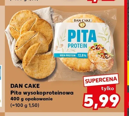 Pita wysokoproteinowa Dan Cake promocja w Kaufland