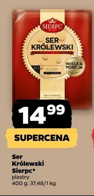 Ser Królewski plastry promocja w Netto