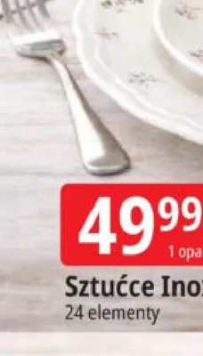 Sztućce Inox promocja w Leclerc