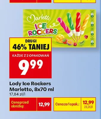 Lody Ice Rockers Marletto 8-pak promocja w Biedronka