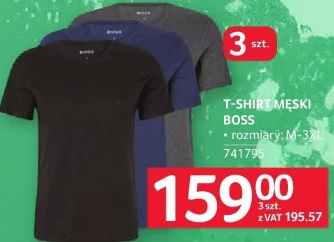 T-shirt męski Boss promocja w Selgros