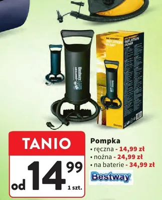 Pompka ręczna Bestway promocja w Intermarche