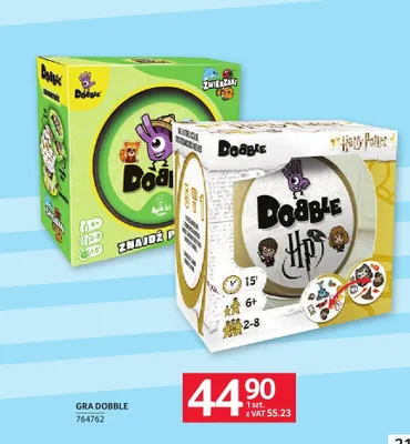 Gra Dobble Harry Potter promocja w Selgros