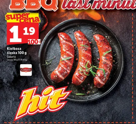 Kiełbasa śląska Tarczyński promocja w TOPAZ