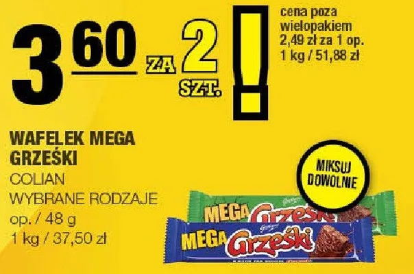 Wafelek mega grzeski promocja w SPAR