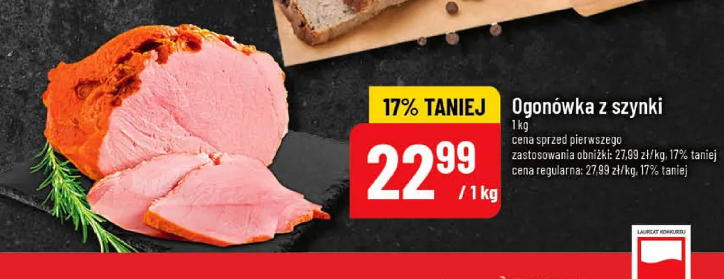 Ogonówka z szynki promocja w POLOmarket