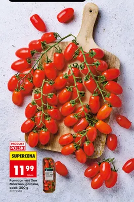 Pomidor mini San Marzano gałązka promocja w Biedronka
