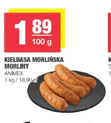 Kiełbasa morlińska Morliny promocja w SPAR