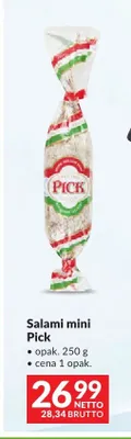 Salami mini Pick promocja w Makro