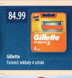 Wkłady do maszynki Gillette Fusion5 promocja w Drogerie Laboo