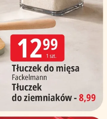Tłuczek do mięsa Fackelmann promocja w Leclerc