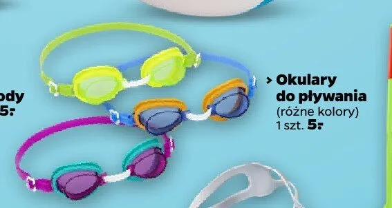 Okulary do pływania promocja w Netto