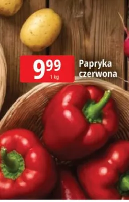 Papryka czerwona promocja w Leclerc