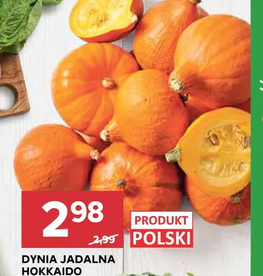 Dynia jadalna Hokkaido promocja w Stokrotka