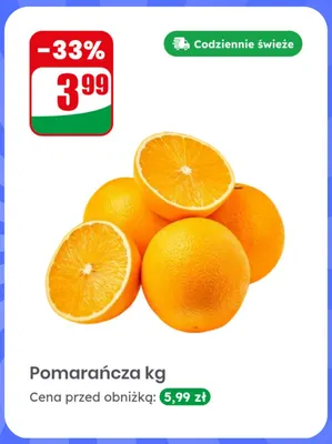 Pomarańcze promocja w Dino