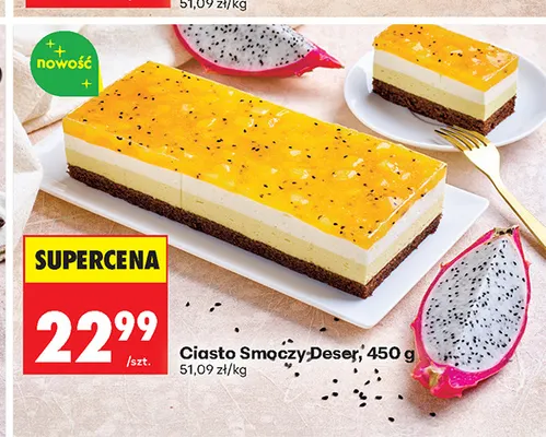 Ciasto Smoczy Deser promocja w Biedronka